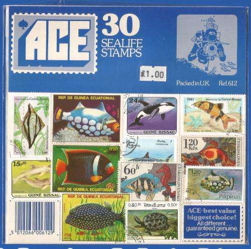 Pre-Packed Stamps-Used-Unchecked-Theme Stamps-Sold as Is