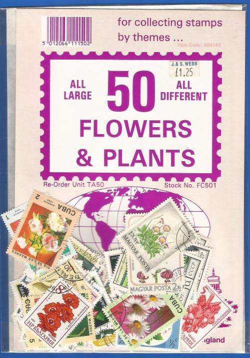 Pre-Packed Stamps-Used-Unchecked-Theme Stamps-Sold as Is