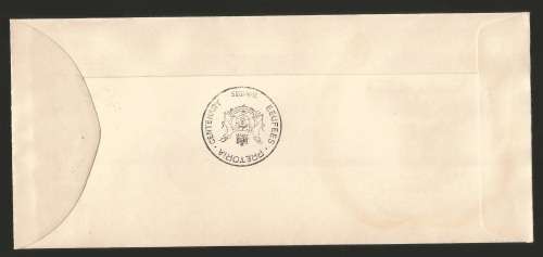 1955-Union of South Africa-Centenary of Pretoria-FDC-Cover Unusual - Pair of stamps