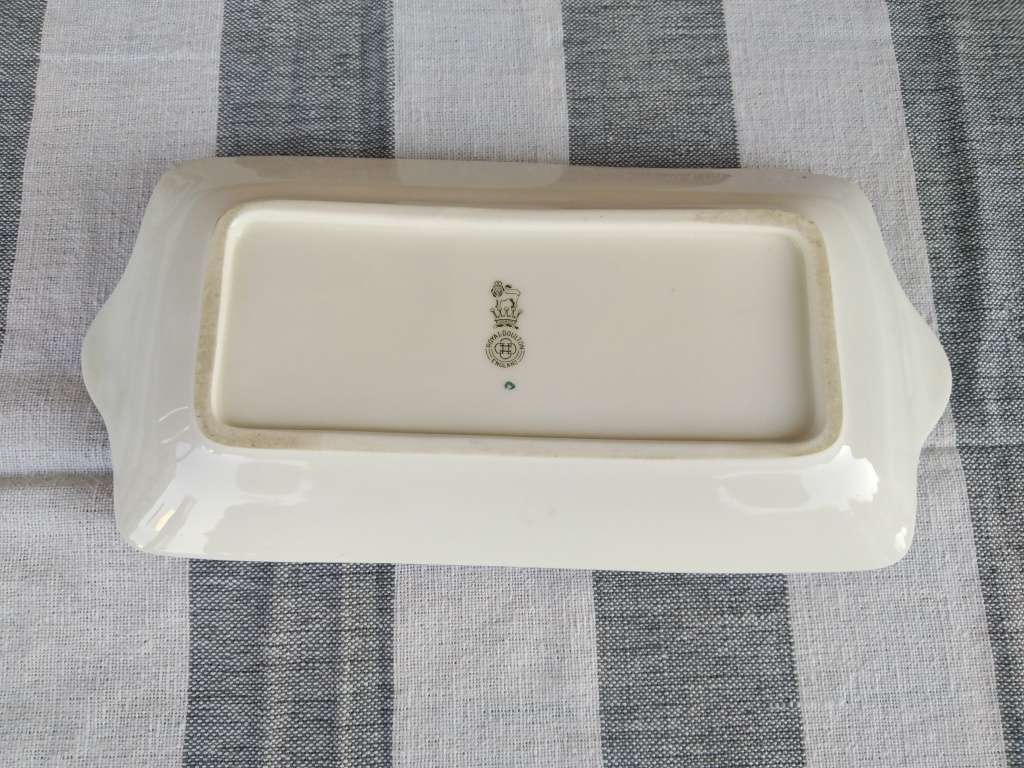 Royal Doulton `Honesty` sandwich plate. Rare pattern from the 1930`s