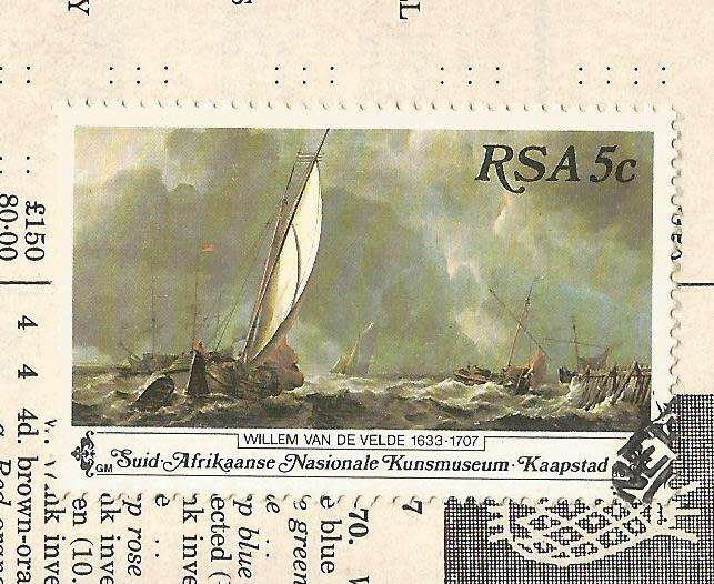 RSA-Used Single Stamp