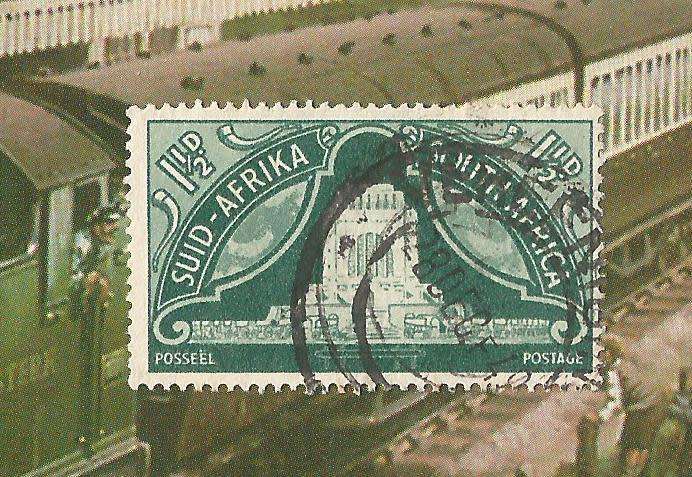 Union of South Africa-Used Single Stamp