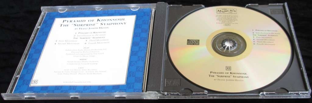 1996-Collectible-The Magical Music Box-No32-Magazine + CD. Pyramid of Khonsoul. Sold As Is.