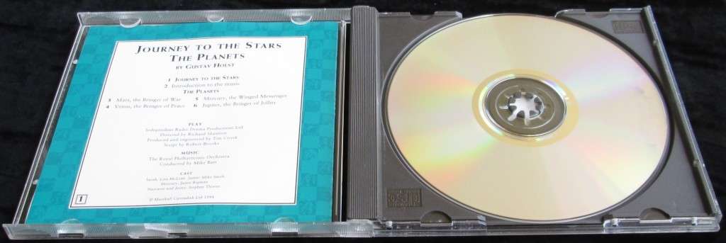 1994-Collectible-The Magical Music Box-No1-Magazine + CD. Journey to The Stars. Sold As Is.