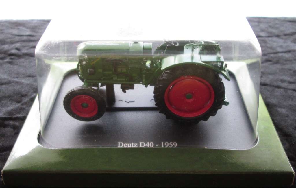 Hachette Partworks-Scale Model-Tractor-Deutz D40-1959