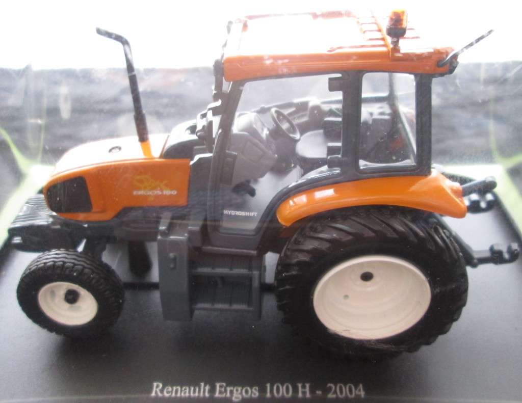 Hachette Partworks-Scale Model-Tractor-Renault Ergos 100H-2004