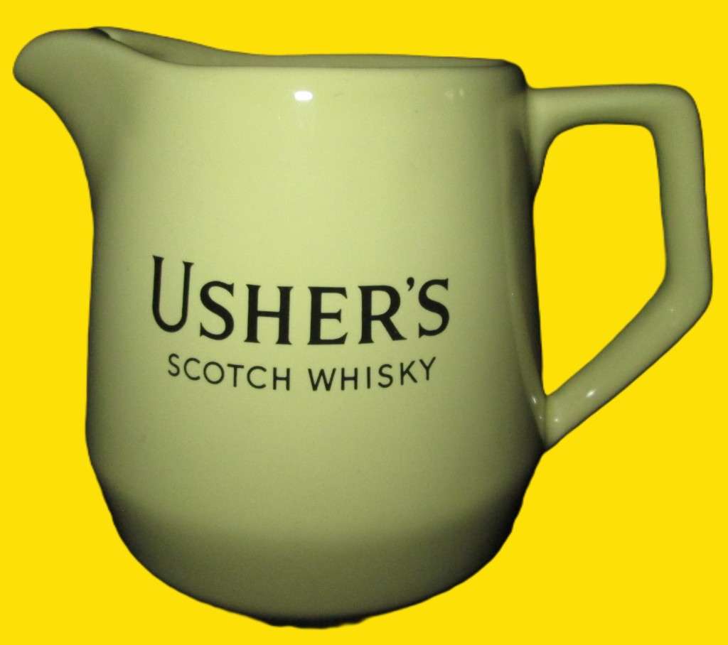 Home & Living-Wade Regicor Usher`s Scotch Whisky Jug.