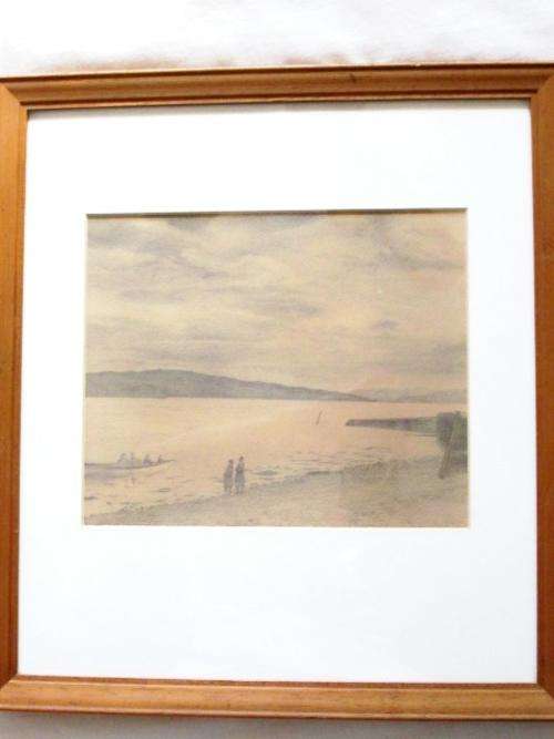 Original Pencil Drawing by William Hay circa 1952