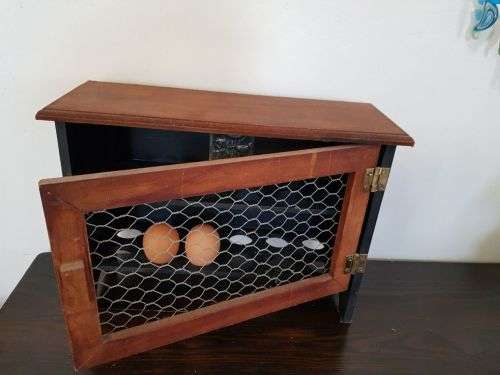 Wood egg holder/storage