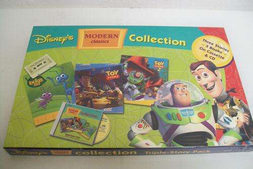 Disney Modern Classic Collection ( Books & CD's ) - Bug's Life, Toy Story 1 & 2 (2)