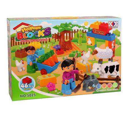 Duplo Compatible Building Blocks - Farm 46 pc Set