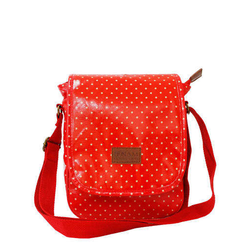 JENAM Exclusive bag - Red small polka dot sling bag