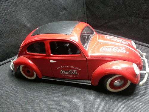 Red Coccinelle VW Solido die cast model 1/17 *Made in France*