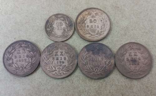 **Crazy R1 start**Portuguese Reis coins