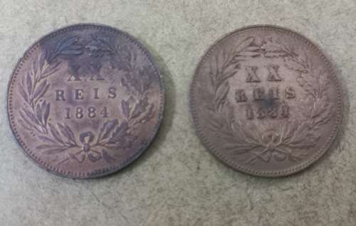 **Crazy R1 start**Portuguese Reis coins