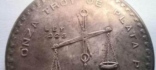 .925 silver medallion **Casa de Moneda de Mexico 1980**