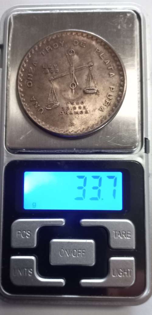 .925 silver medallion **Casa de Moneda de Mexico 1980**