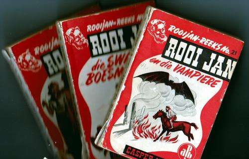 ROOI JAN REEKS!  11 softcovers  - 1948  (See Images)