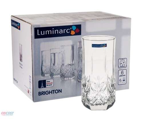 Luminarc Brighton glass - pack of 6