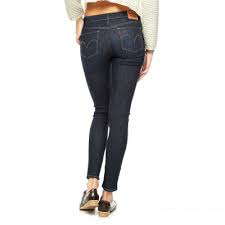 Original Ladies Levi's 711 Skinny - Size W26 L32