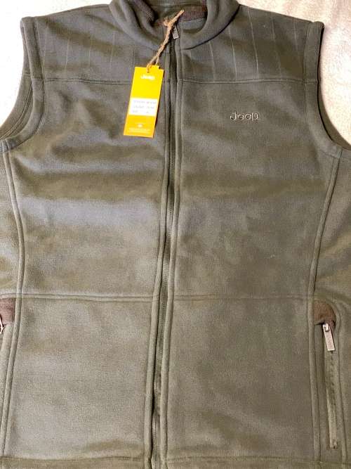 JEEP Men Sleeveless Polar Fleece Jacket - Size XL