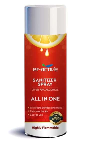 EF-Active Perfumed Sanitizer Spray