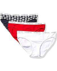 100 Original Tommy Hilfiger LOGO Bikini Underware Pack of 4 - Size L (Free Shipping above R1000)