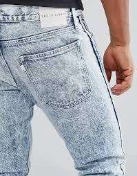 100% Original Men Levi`s Line 8 Slim Taper Fit Jeans - Size W32 L34