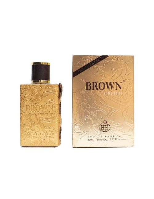 Gold Edition Orchid Brown Mens Perfume - 80ml