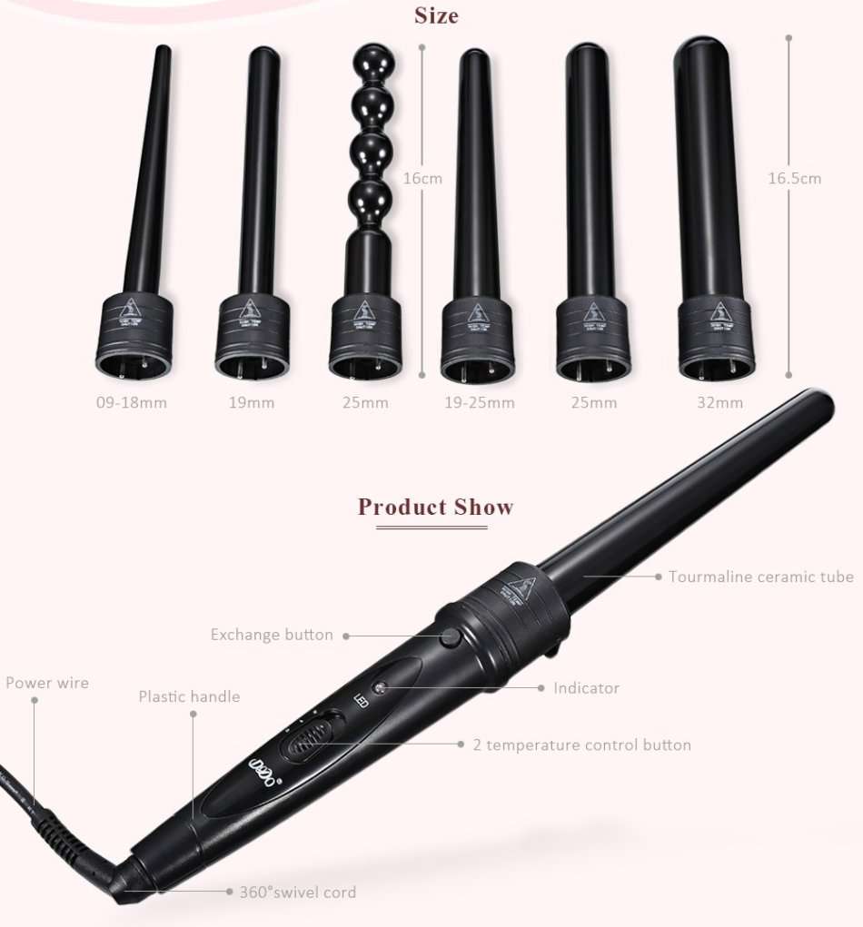 6 in 1 Hair Styling Curling Tool