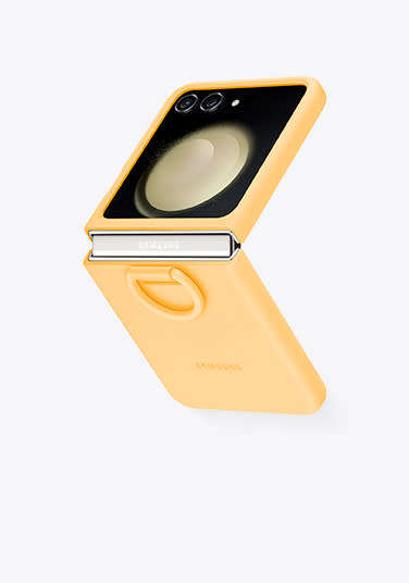 Samsung Z Flip 5 Silicone Case with Ring