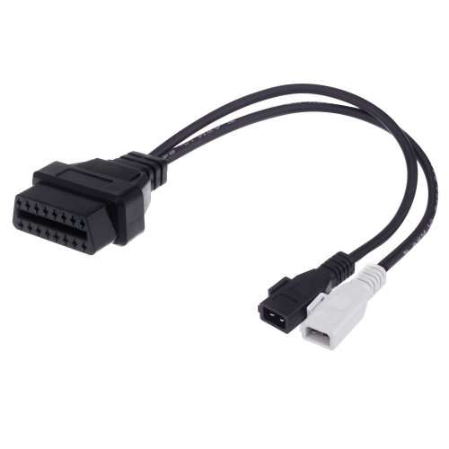 **LOCAL STOCK** Audi/VW 2x2 Pin OBDI to OBDII Cable