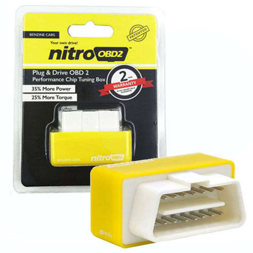 **LOCAL STOCK** NitroOBD2 Plug & Driver Performance Chip (Petrol)