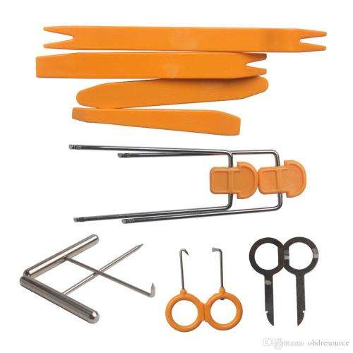 12 Piece Car Panel, Trim, Dash and Radio Removal Pry Tool Kit
