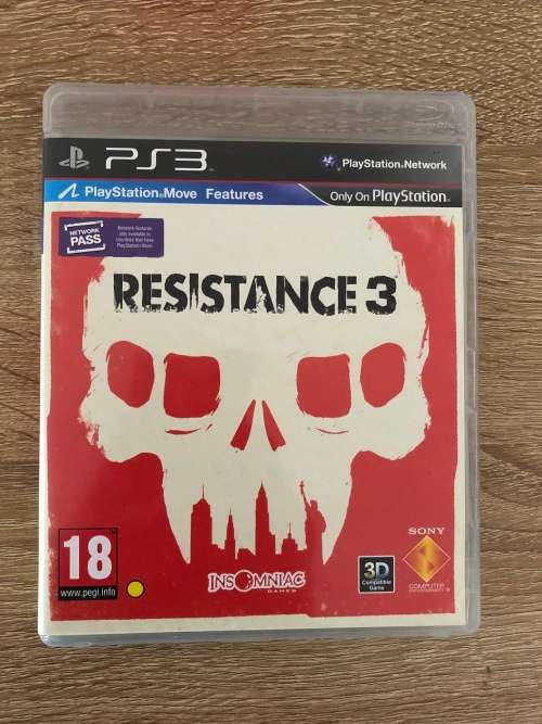 Resistance 3 PS3 Game