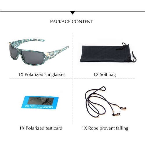POLARSNOW Camo Polarized Sunglasses For Men Women 2017 Brand Sun Glasses