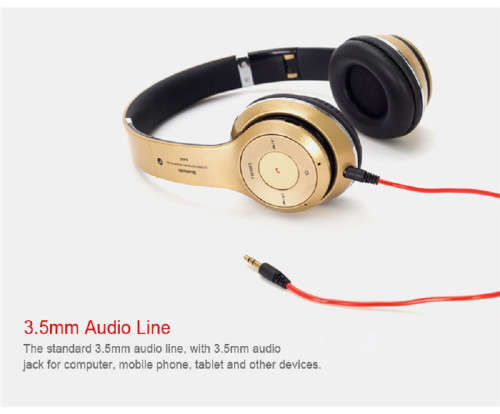 Stereo Audio Bluetooth Headset S460 Auriculares Earphone Bluetooth Wireless Headphones Support TF Ca