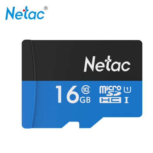 Netac P500 16GB Micro SD Card U1 Class10 Flash Memory Card Micro SDHC Ultra High Speed UHS-I TF Card