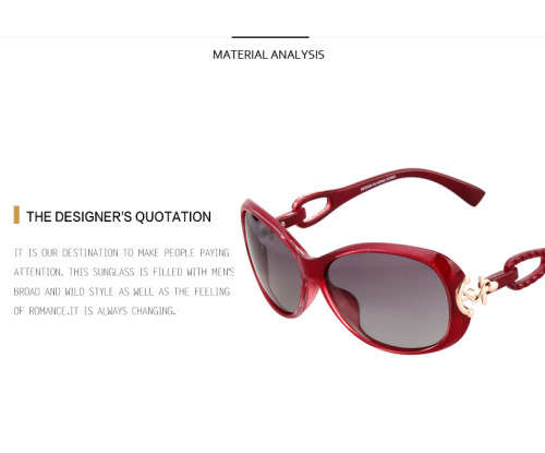 New Fashion 2017 Luxury Polarized Sunglasses Women Summer UV400 Eyeglasses Goggle Traveling Sun Glas