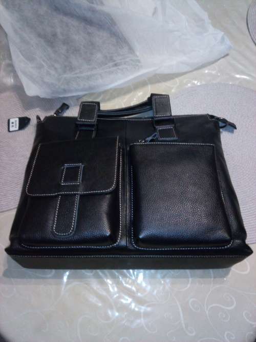 Genuine Leather Laptop Bag