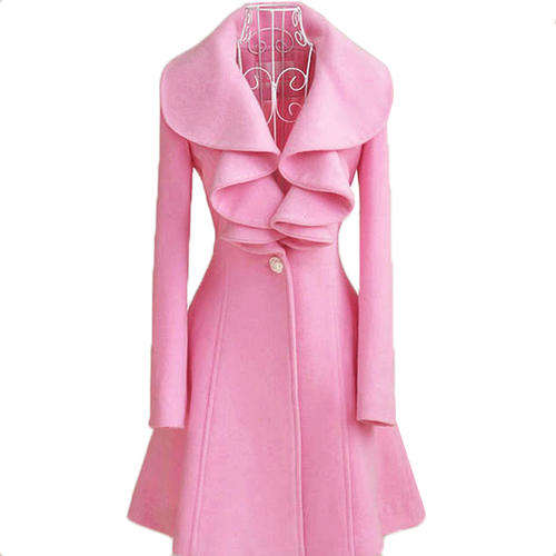 **LOWEST PRICE** Women's Flouncing Long Woollen Winter Coat