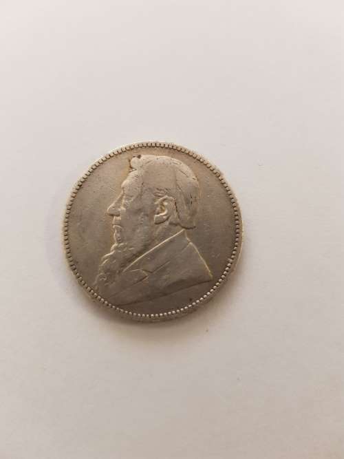 1896 zar 1 shilling rare good gondition