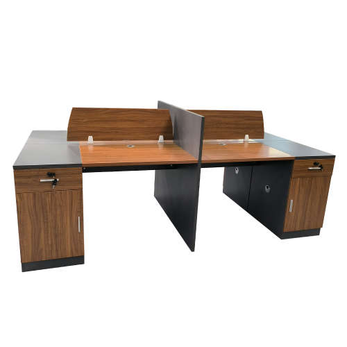 GOF Furniture  Merge Four-Seater Workstation