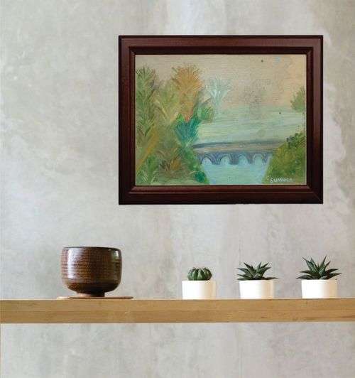 MAUD SUMNER (1902-1985 South Africa) - `THE BRIDGE VIEW` - Investment art