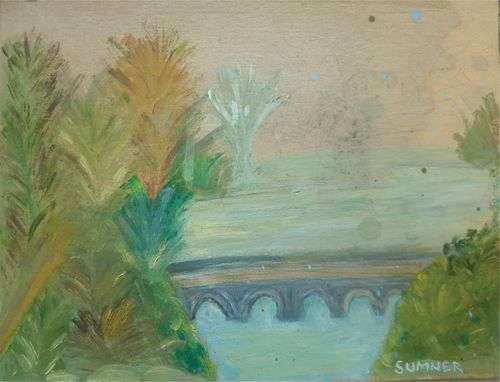 MAUD SUMNER (1902-1985 South Africa) - `THE BRIDGE VIEW` - Investment art