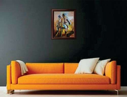 WELCOME MANDLA KOBOKA (1941 - 1997 S.A) - `THE GUMBOOT DANCERS` - INVESTMENT ART