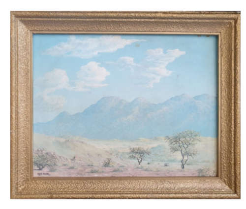 OTTO KLAR (1908-1994) S.A - LANDSCAPE PAINTING