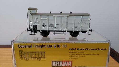 Brawa Covered Freight Car G10 model # 48266