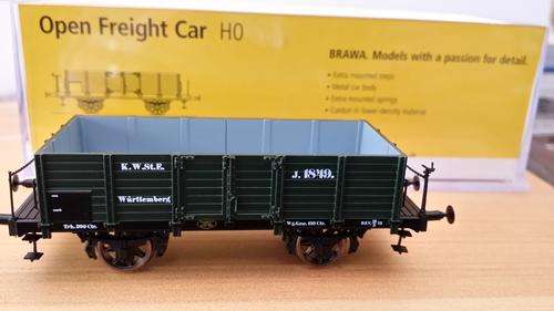 Brawa Open Freight Car K.W.St.E J.1849