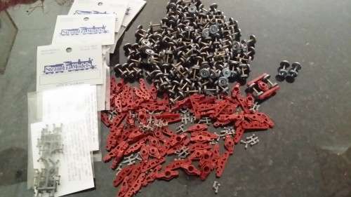 12 mm CMD Bogie frames , Steam Axles and Delrin Pinpoint Bearings